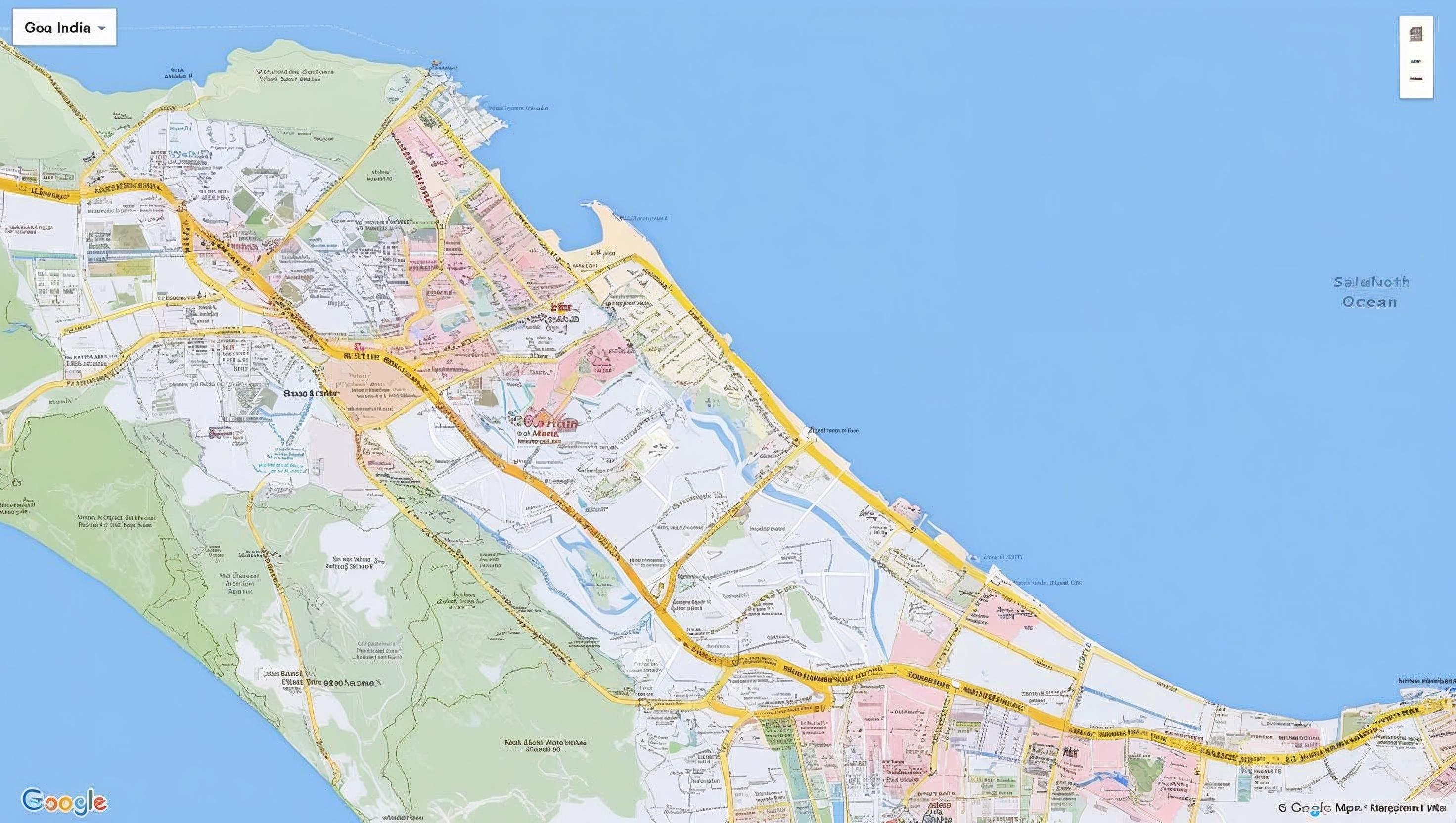 Goa Map